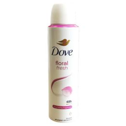 24 Bulk 150ml Dove Body Spray Floral