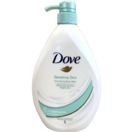 12 Bulk 1ltr Dove Bodywash Sensitive Skin