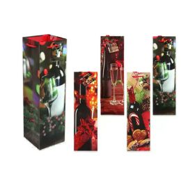 72 Bulk 4.3"x15"x4.3" Christmas Wine Bag