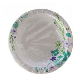 24 Bulk 14OZ LEAVES DESIGN PAPER BOWL 24-Piece