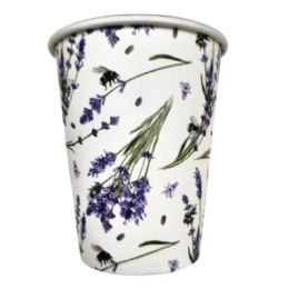 36 Bulk 9OZ LAVeNDeR DESIGN PAPER CUP 24-Piece