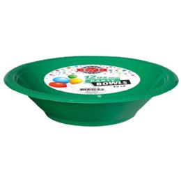 72 Bulk 12OZ GREEN BOWL 12-Piece