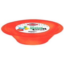 72 Bulk 12OZ ORANGE BOWL 12-Piece