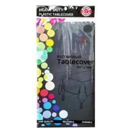 96 Bulk 54X108 Black TABLE COVER