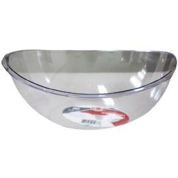 48 Bulk 80OZ CLEAR OVAL BOWL