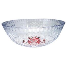 48 Bulk 150 OZ CRYSTAL BOWL 11" DIAmeter