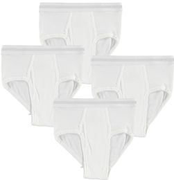 180 Bulk Boys Cotton Underwear Briefs, White Underpants Children, Assorted Sizes S-xl
