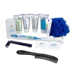 9 Bulk Men's Overnight Travel Kit