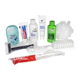 7 Bulk Unisex Basic Travel Kit