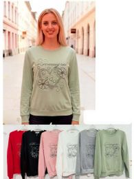 24 Bulk Women's Long Sleeve Top Beautiful