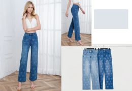 48 Bulk Women's Pants Ribbon Detail