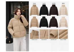 48 Bulk Ladies Puffer Jacket
