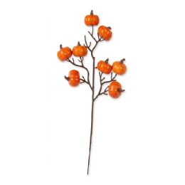 12 Bulk Artificial Mini Pumpkin Branch Floral Pick Harvest Decor