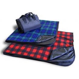 48 Bulk Fleece Picnic Blanket -Patterns