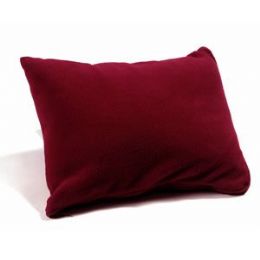 48 Bulk Polar Fleece Pillow Sack - Burgundy