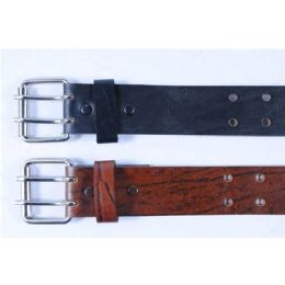 48 Bulk Mens Genuine Leather Belt