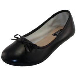 18 Bulk Women's Ballet Flats ( Black Color Only)