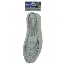 24 Bulk Memory Foam Shoe Insoles