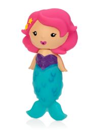 24 Bulk Nuby Mermaid Squirt Toys, Bath Toy Disassembles Top