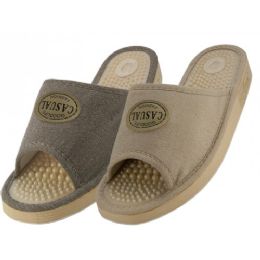 36 Bulk Women's Open Toes Massage In Sole House Slippers