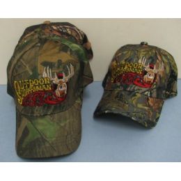 24 Bulk Camo Outdoor Sportsman HaT-Deer