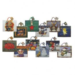 144 Bulk Christmas Gift Bags