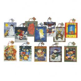 144 Bulk Christmas Gift Bags