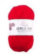 100 Bulk 87 Yard Acrylic Burgundy Yarn
