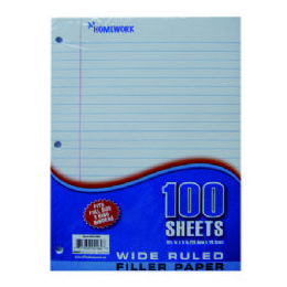36 Bulk Filler Paper - 100 Sh - 10.5 X 8 wr