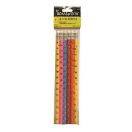 48 Bulk Foil Pencils - 6 Pk - Asst. Metallic Designs