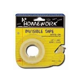 144 Bulk Invisible Tape - 3/4 X 300 - W/dispenser