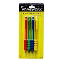 48 Bulk Mechanical Pencils W/ GriP-4pk