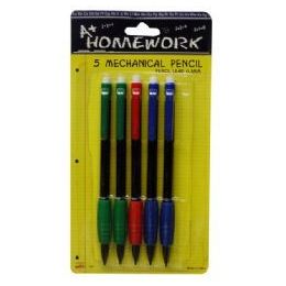 48 Bulk Mechanical Pencils W/ GriP-5pk