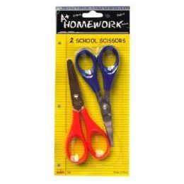 48 Bulk School Scissors - 2 Pack - 4.5