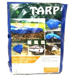 20 Bulk 20 Wholesale 8x10 Blue Tarp -