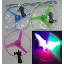 24 Bulk 9.5 Inch Light Up Propellor [rip Cord Handle]