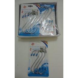 24 Bulk 3pc 4" S HookS--Display Box