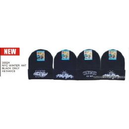 48 Bulk Nyc Logo Winter Hats