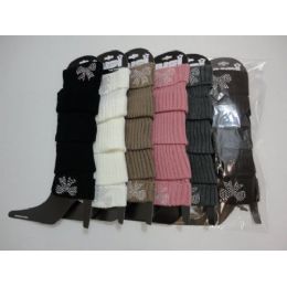 120 Bulk Leg WarmerS--Studded Bow