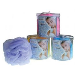 72 Bulk Jumbo 2 Tone Body Sponge In Canister