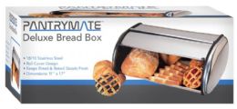 4 Bulk Stainless Steel Bread Keeper