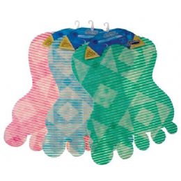 72 Bulk Assorted Foam Bath Mat