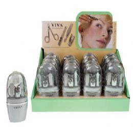 144 Bulk 5 Pc Viva Grooming Kit In Display Box