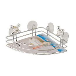 24 Bulk Chrome Corner Shower Caddy