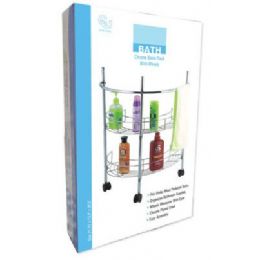 4 Bulk Chrome Basin Rack With Wheels