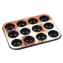 36 Bulk 12 Cup Non Stick Muffin Pan