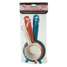 96 Bulk 3 Pc Strainer Set
