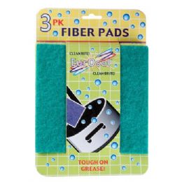 96 Bulk 3 Pk Fiber Pads