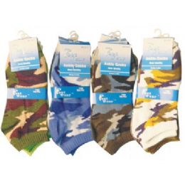 96 Bulk 3 Pack Of Ladies Ankle Sock Size 9-11