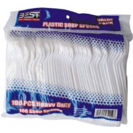 96 Bulk 100 Piece Plastic Fork